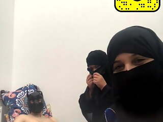 Arab from Kuwait in a niqab