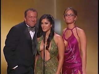 Sunny Leone’s onstage appearances at the avn awards 2006-2012 