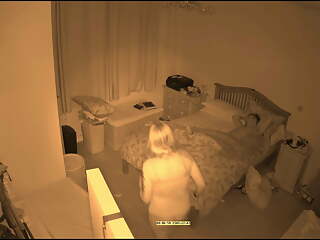 Step mom sneaks into son room during night please don't cum 