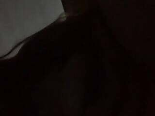 Pussy very wet and water with eggplant and boyfriend big dick camera