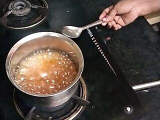 Garlic tea making video without dress hot tamil talking 