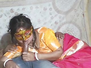 Indian Husband Wife Enjoy Time