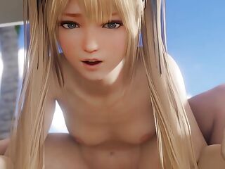 Marie Rose Nude Enjoying Some Perfect Riding Sex In The Cozy Beach Breeze