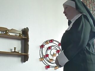 Busty Nun Takes a Big Cock