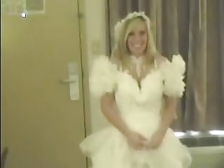 Blonde Fuck In Wedding Dress