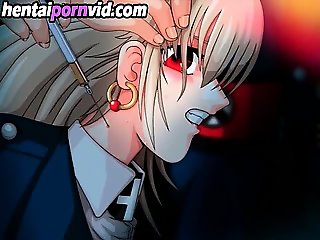Hot Blonde Anime Bitch Gets Bound Part2