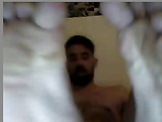 straight male feet on webcam 