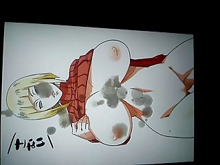 Anime Cum Tribute - Samui Naruto Hentai