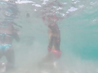 Milf Thong underwater 