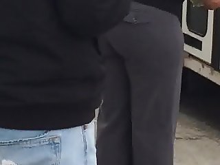 Bus stop booty