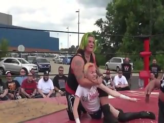 Sabrina Sixx vs Kathy Owens Queen of the Deathmatch
