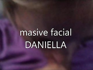 DANIELLA love cum on face