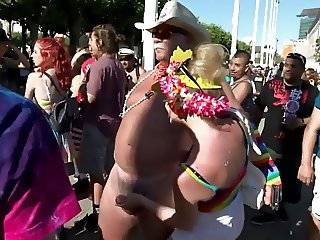Naked at SF Pride