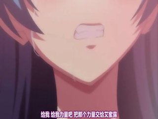 Slutty Anime Mother Gives Titjob