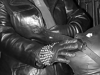 The Leather Domina - Leather Fetish - Total Leather Bondage 