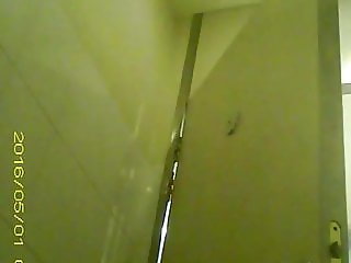 Hidden camera in the student toilet