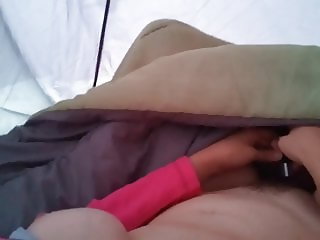 Camping and cumming quietly