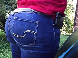 OMG Hips and Ass Big Booty PAWG Tight Jeans 