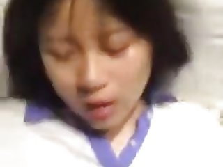 Chinese teen student fucked and facial