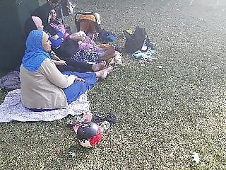 Hijab candid arabic feet and more compilation