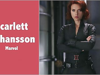 Scarlett Johansson (Black Widow - Marvel) Fap Tribute