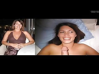 homemade before during after compilatiom teen milf facial