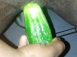 Creaming on a cucumber