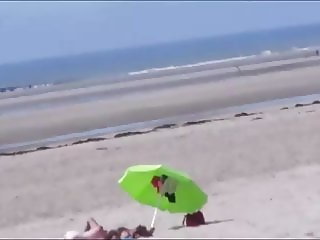 many women on the beach