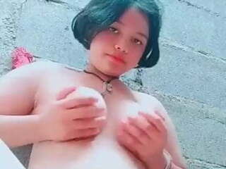 Thailand teen fingering recording for bf ultimate pussy&boob
