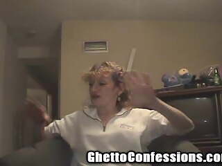 GhettoConfessions - 2 women smoke and swallow