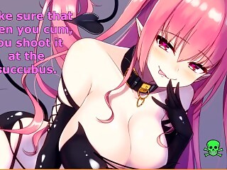Voiced Hentai JOI - The impossible succubus challenge.