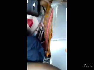 Desi Dick touch in bus, hidden camera records, she likes it 