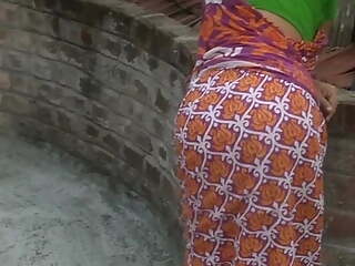 Indian Aunt’s Ass In A Saree, Huge Ass