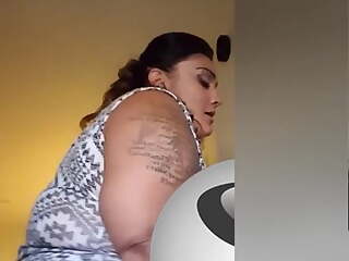 Puerto Rican BBW MILF rode the nut out