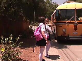 Faye Reagan - School bus girl