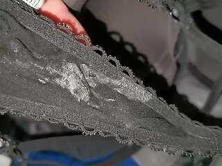 Get in the Washing Machine With Wife's Dirty Thong
