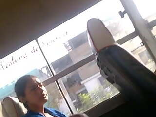 Dick flash on the bus