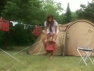 Russian schoolgirl’s camping diary