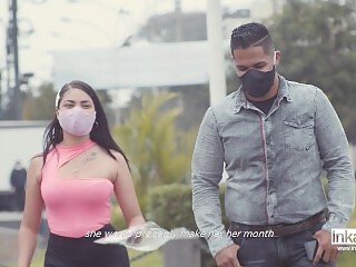 Escandalo en Perú por Venezolana ambulante 