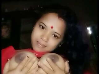 Assamese wife showing her boobs
