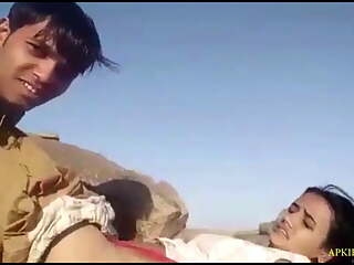 Hot summer sex with wife on a deserted Indian beach! 