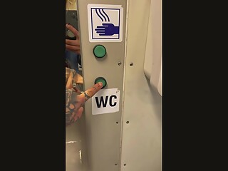 Piss on the train