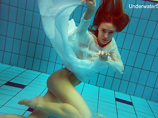 Diana Zelenkina enjoys swimming naked