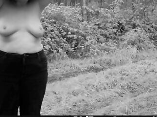 Titslapping caught on wildcam