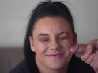 Sensual Close up Blowjob and Facial For Gorgeous Face Pawg!