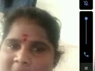 Mom video call with sun 