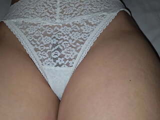 My white panties in the morning...