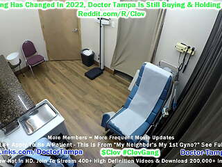 $Clov Glove In As Doctor Tampa To Give Your Neighbor Rina Arem Her 1st Gyno Exam EVER on Doctor-TampaCom!