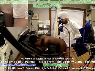 Virgin Rina Arem Gets Deflowered In A Clinical Way By Doctor Tampa As Nurse Stacy Shepard Watches, Helps The Deflowering