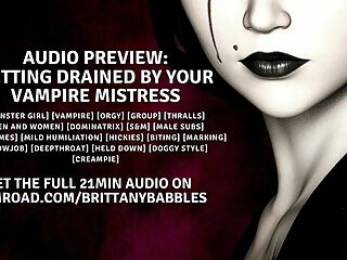 Audio Preview: Getting Drained By Your Vampire Mistress